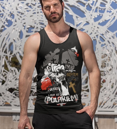 tank-top TYLKO POD KRZYŻEM